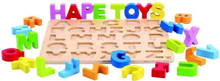 Produktbild Hape Buchstaben Puzzle Grossbuchstaben (21 Teile)