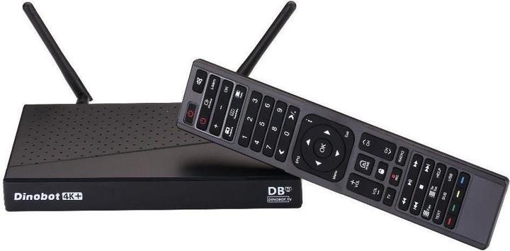 Produktbild Dinobot 4K+ (DVB-C/T, DVB-S2, DVB-T2)