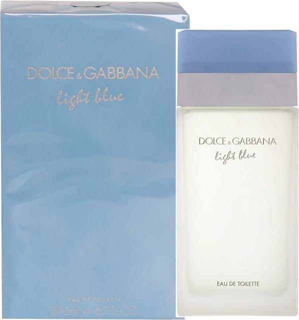Actual product image Dolce & Gabbana light blue (Eau de toilette, 200 ml)