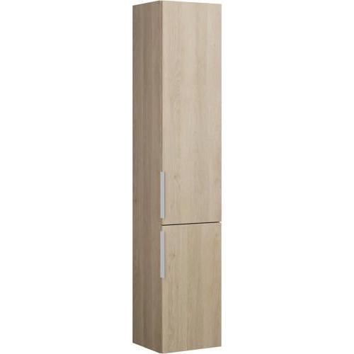 burgbad, Badezimmerschrank, Eqio Hochschrank mit 2 Türen und 1 Innenschublade, Türanschlag rechts, 1760 x 350 mm