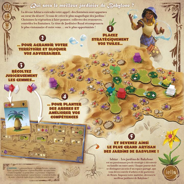 Image du produit Iello Ishtar - Les Jardins de Babylone (Français)