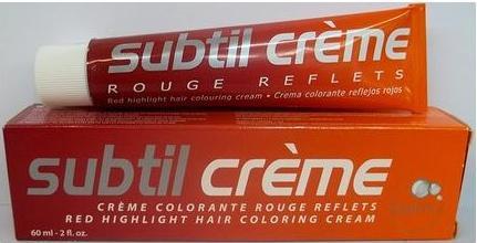 Actual product image Subtil Creme Permanent Hair Colouring Cream 60ml 05.66 Deep Reddish Brown Light Chestnut (05.66 Deep Reddish Brown Light Chestnut)