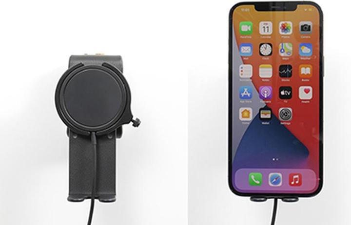 Actual product image Brodit Halter m. MagSafe + Halteleiste