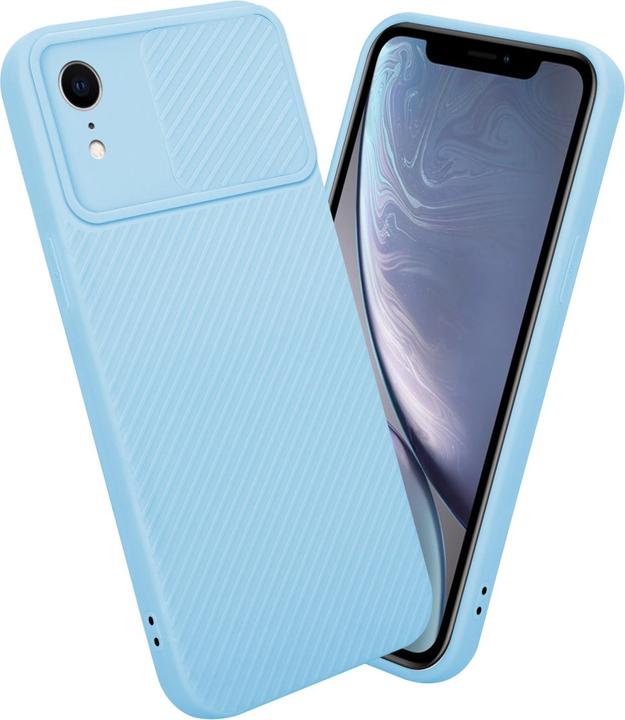 Actual product image Cadorabo Case for Apple iPhone XR in TPU with camera protection LM009 Style (Apple iPhone XR)