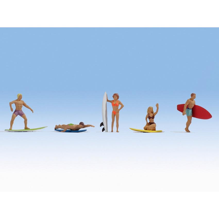 Thumbnail - Noch H0 Surfer-Figuren 0015853 Bemalt