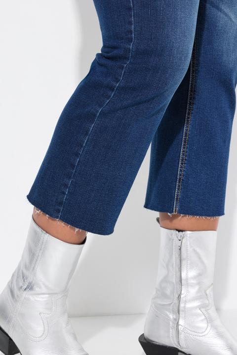 Actual product image Angel of Style Claire 7/8 jeans with comfortable stretch material and raw-cut hems (42)
