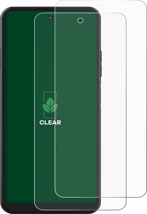 Produktbild ScreenLeaf Schutzfolie nachhaltiger Displayschutz Displayschutzfolie Folie Klar Transparent (2 Stück, Hotwav Note 12)