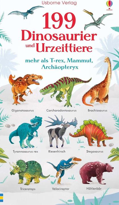 Produktbild 199 Dinosaurier und Urzeittiere (Deutsch, Hannah Watson, 2018)