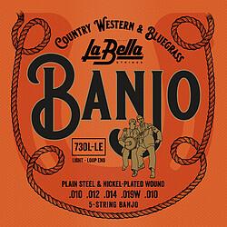 La Bella 730 L 5-Str. Banjo Loop 010 (5 x, Banjo), Saiten