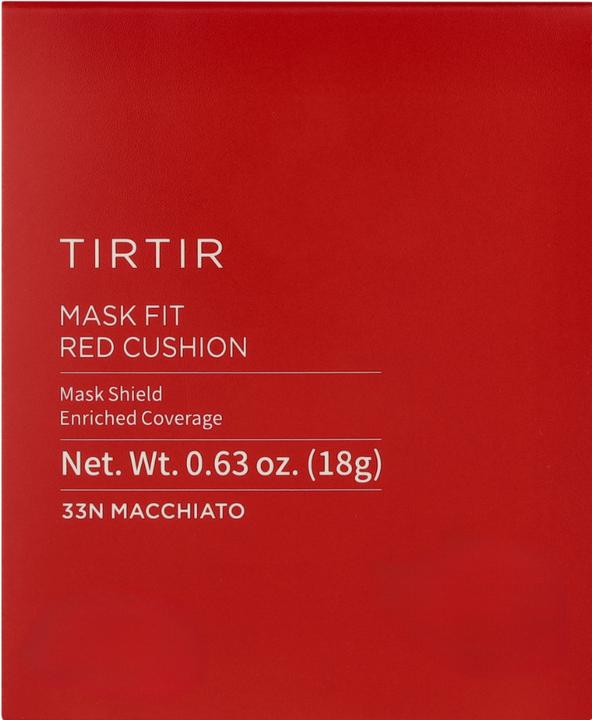 Produktbild TirTir Mask Fit Red Cushion Foundation - Full Coverage, Weightless, Skin Fit (#33N Macchiato)