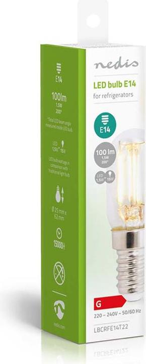 Produktbild Nedis Kühlschranklampe (E14, 100 lm, 1x)