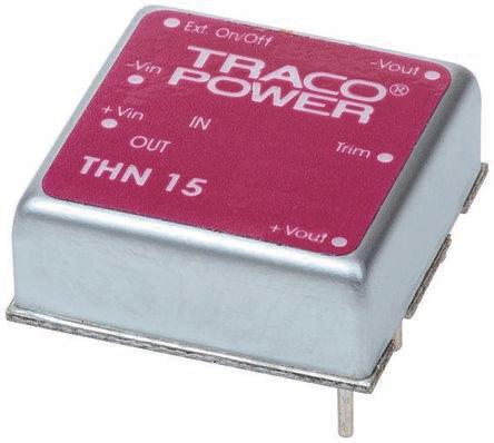 Produktbild TracoPower DC/DC-Wandler THN 15-4810WI 15W 3,3VDC