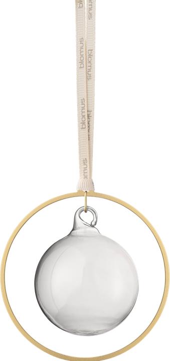 Actual product image Blomus Christmas decorations Kitai glass baubles 4 pieces ø 8 cm (4 x)