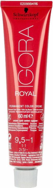 Immagine prodotto Schwarzkopf IGORA ROYAL 9,5-1 60 ml (9,5-1 Biondo cenere pastello)