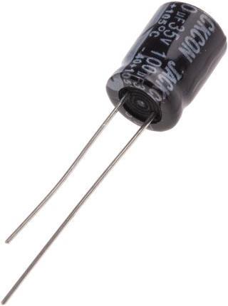Produktbild RS PRO Radial alum cap, 100uF, 35V, 8x11