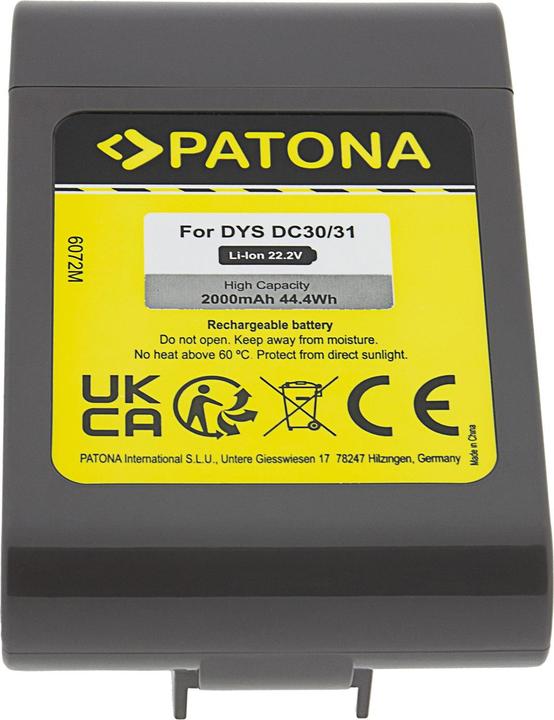 Produktbild Patona Akku Dyson DC31 DC34