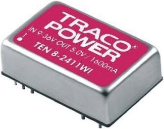 Produktbild TracoPower Konverter DC/DC 43-160Vi 15Vo 533mA 8W