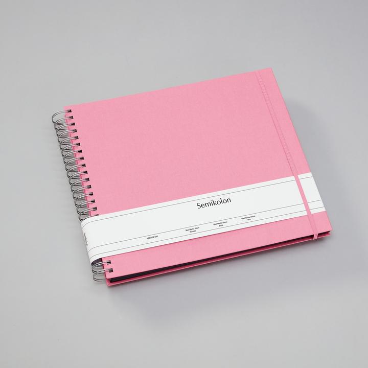 Productafbeelding Semikolon Fotoalbum Maxi Mucho Pink, zwarte pagina's (10 x 15 cm, 9 x 13 cm)