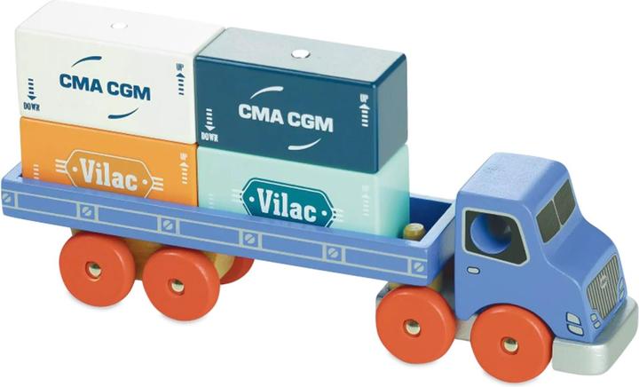 Vilac Fahrzeug Container Lastwagen