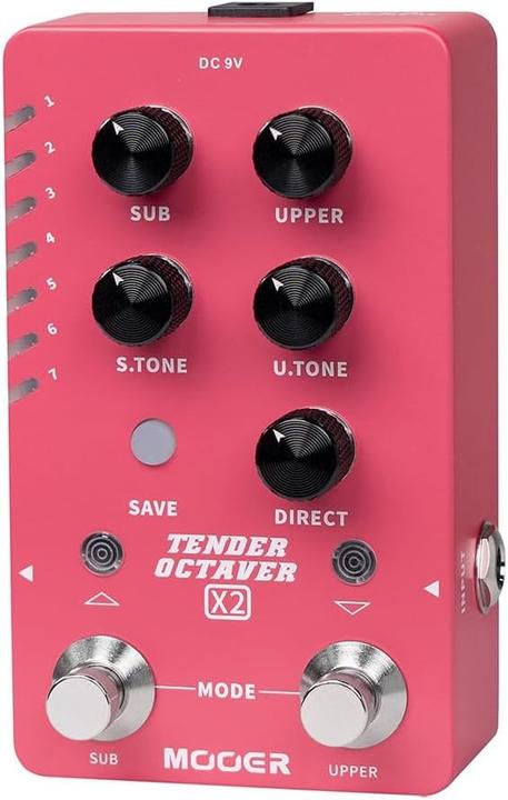 Image du produit Mooer Octaver-effet pour guitare électrique avec pédale (Guitare électrique)