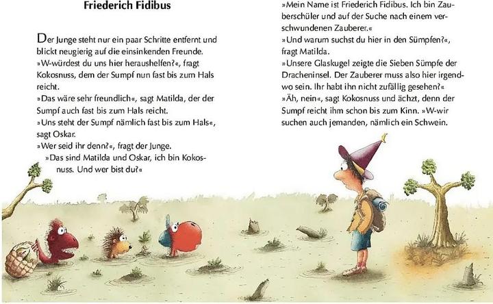 Produktbild Der kleine Drache Kokosnuss und der Zauberschüler (Deutsch, Ingo Siegner, 2018)