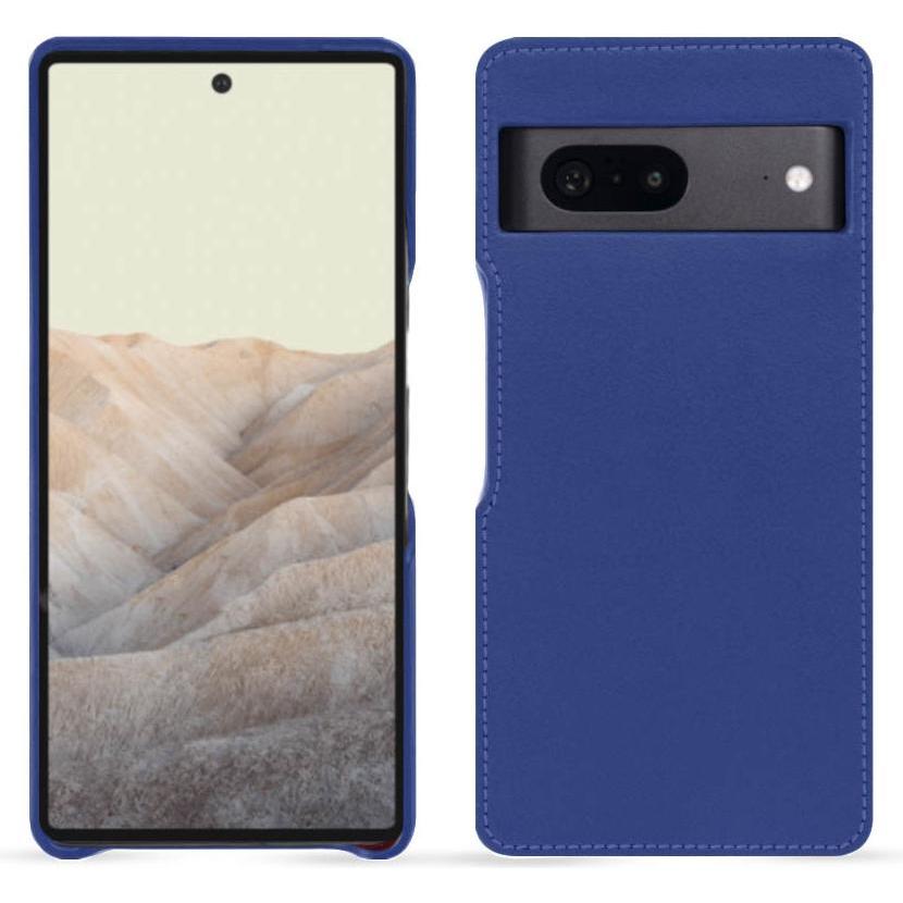 Noreve Lederschutzhülle (Google Pixel 7), Smartphone Hülle, Blau