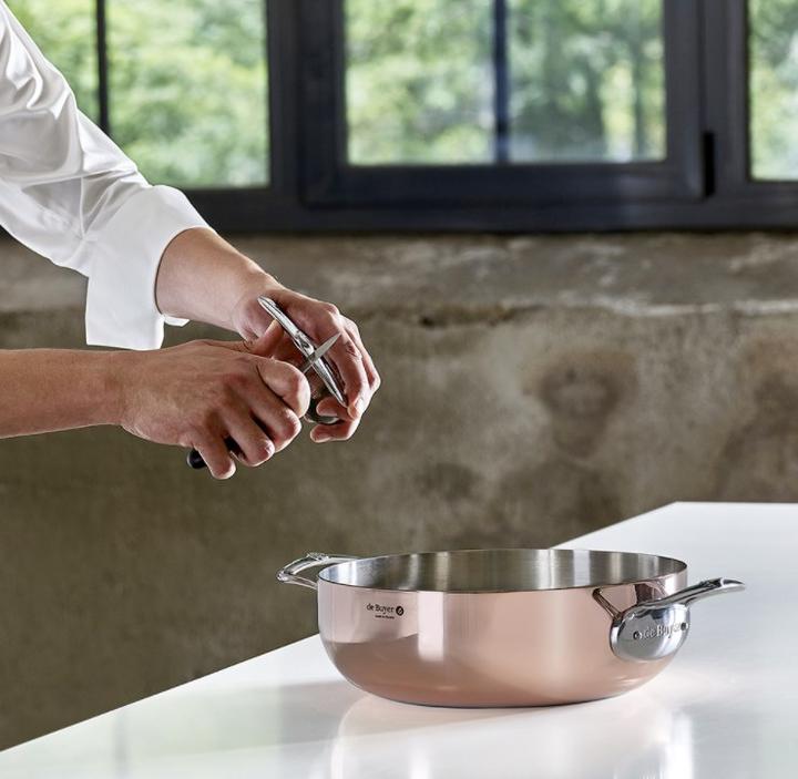 Image du produit de Buyer prima matera (28 cm, Cocotte + faitout, Acier inoxydable, Cuivre)