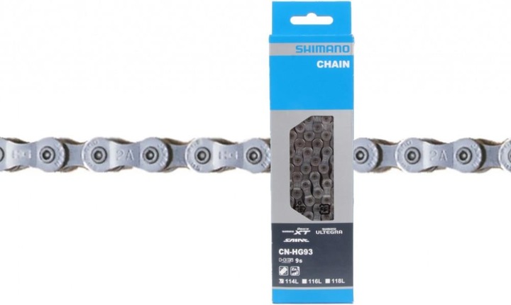 Actual product image Shimano Ultegra/XT CN-HG93 (9-speed)