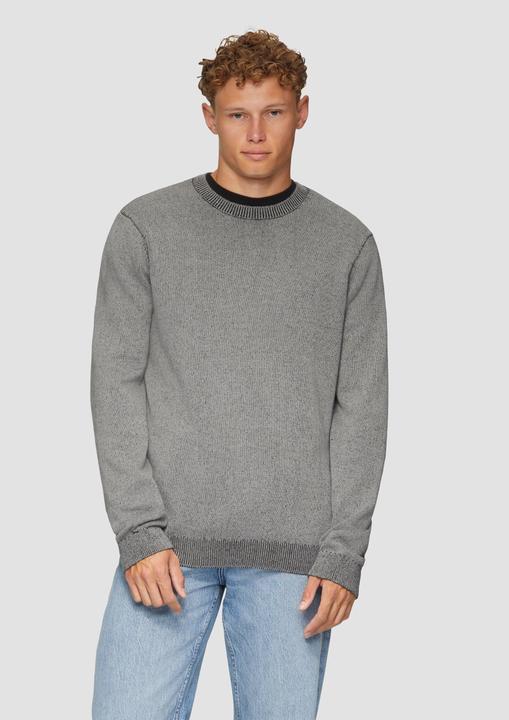 Produktbild S.Oliver Strickpullover Strickpullover in melierter Optik (S)