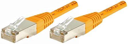 Actual product image Exertis Connect Patch cable S/FTP, PiMF, CAT.6, orange, 0.5 m Patch cable with particularly narrow bend protection (S/FTP, CAT6, 0.50 m)