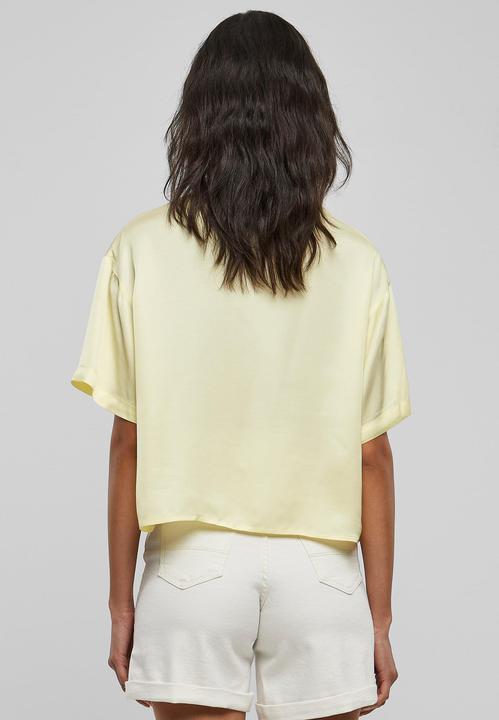 Produktbild Urban Classics Ladies Viscose Satin Resort Shirt - 17070 (4XL)