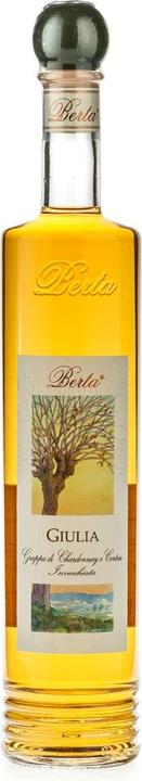 Produktbild Berta Grappa Giulia Affinata Grappa Chardonnay (1 x 70 cl)