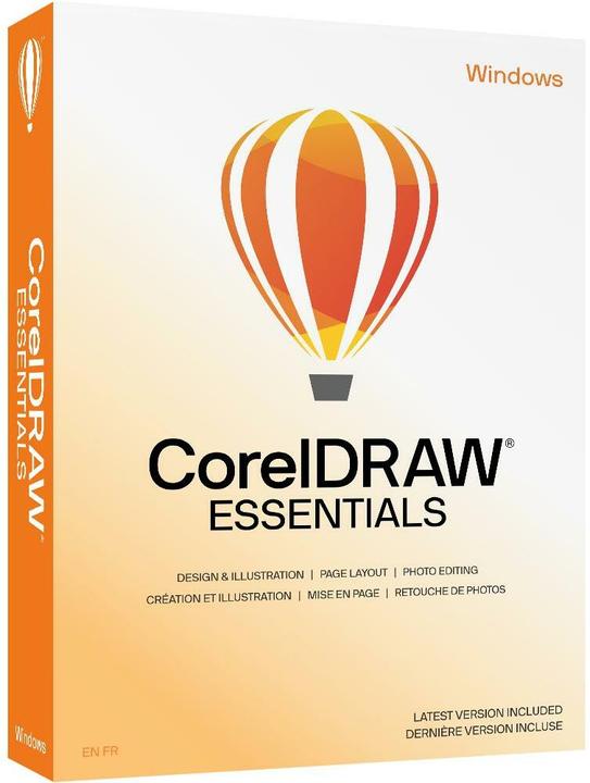 Produktbild Corel CorelDRAW Essentials 2024 Win (1 User, unbegrenzt)