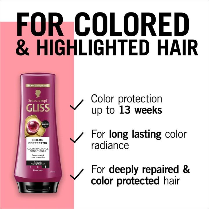 Actual product image Schwarzkopf Gliss Kur Ultimate Color (200 ml)