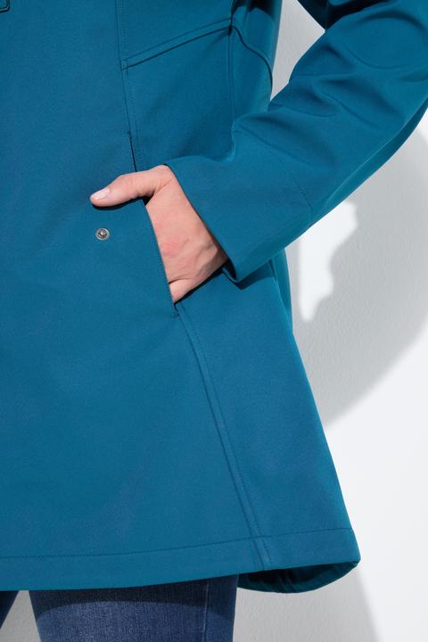 Produktbild Ulla Popken HYPRAR Softshelljacke, wasserabweisend, Knebelknöpfe (54)