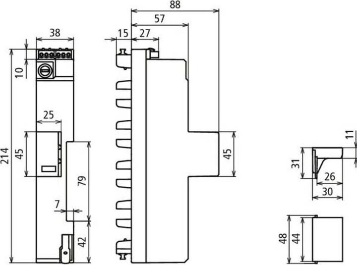 Produktbild Dehn DH ZP 2 SG TNS 255 Kombi-Ableiter