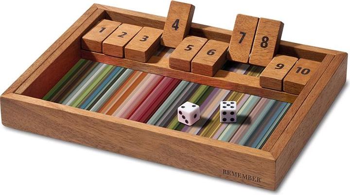 Produktbild Remember Würfelspiel Shut the Box (Englisch, Schweizerdeutsch)