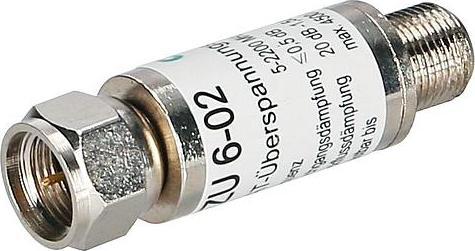 Produktbild Axing SZU 6-02 Schwarz Spannungsschutz (Stromversorgung)