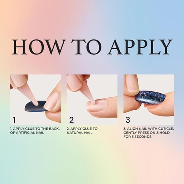 Immagine prodotto KISS Unghie - Ks Voguish Fantasy Unghie - Notte di pioggia (Unghie artificiali, Rosa)