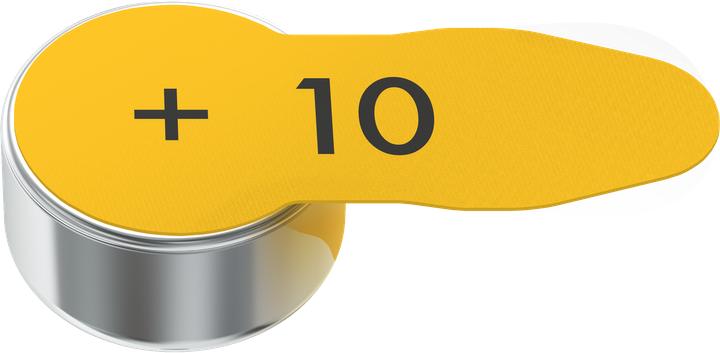 Produktbild Varta Hörgerätebatterien Typ 10 1.4V (6-Pack) (6 Stk., PR70, 105 mAh)