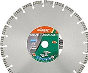 Actual product image Saint-Gobain Norton diamond blade 230x22,23 - Clipper Granite Turbo Laser