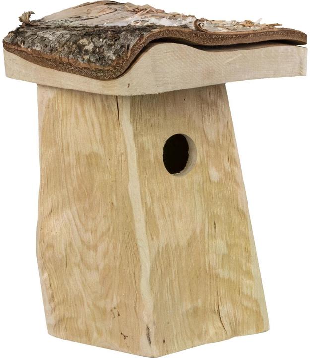 Windhager Nichoir Log Cabin 21 x 18 x 26 cm, naturel, FSC