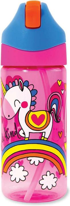 Rachel Ellen Trinkflasche Einhorn 350 ml, Blau (0.35 l)