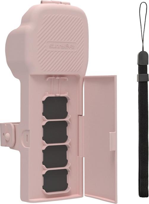 Image du produit Sunnylife protective case with strap and lanyard for Osmo Pocket 3 (pink)