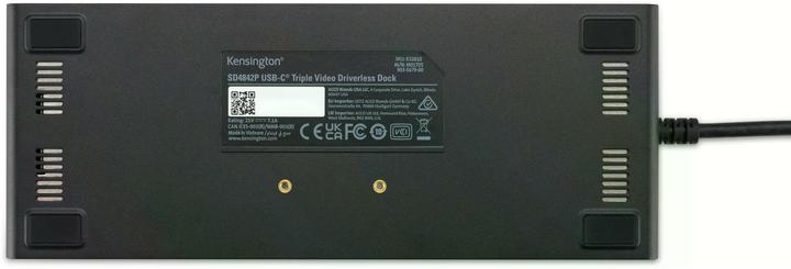 Actual product image Kensington SD4842P USB-C® 10Gbps Triple Video Driverless dokovací stanice (USB-C, 6 ports)