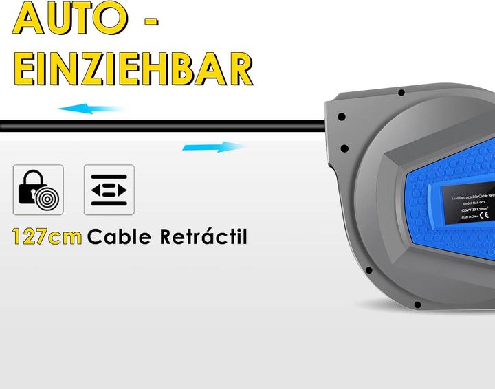 Actual product image Himimi Automatic Cable Reel (15 m)