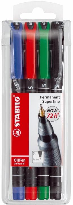 Produktbild STABILO OHPen universal Folienstift permanent (4x)