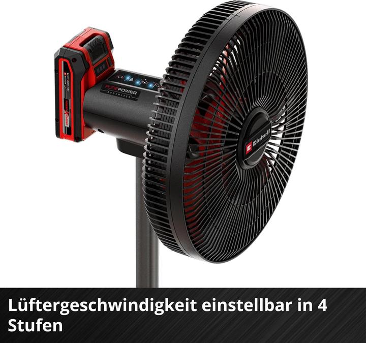 Actual product image Einhell Bodenventilator GE-CF 18/320 P Li-Solo Schwarz