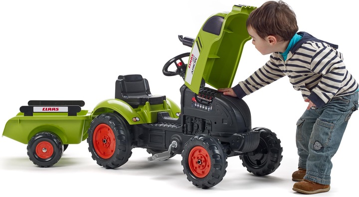 Produktbild Falk Toys Claas Traktor + Anh. M