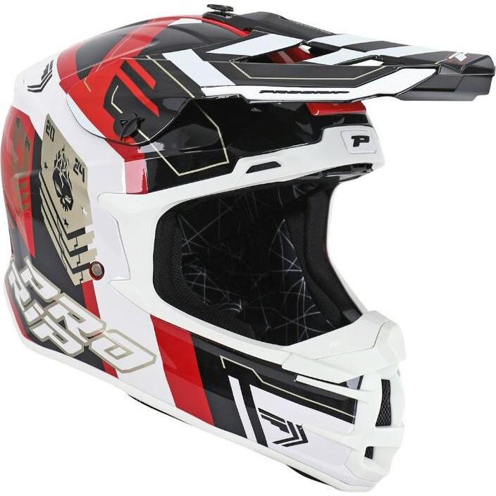 ProGrip, Motorradhelm, Motorrad-Cross-Helm (L)